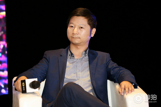 图为一下科技高级副总裁张剑锋