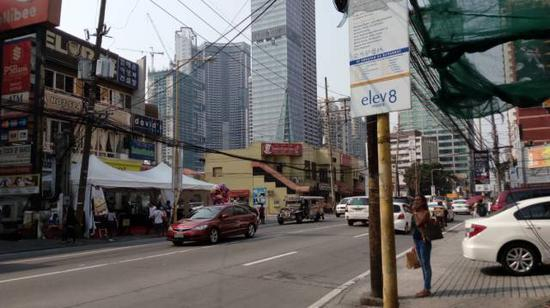 菲律宾首都马尼拉街头。白云怡摄