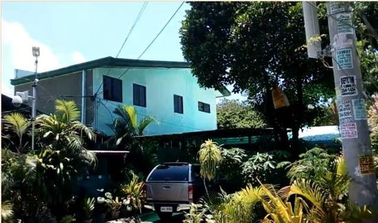 杜特尔特在达沃的住处，一栋两层小楼。白云怡摄