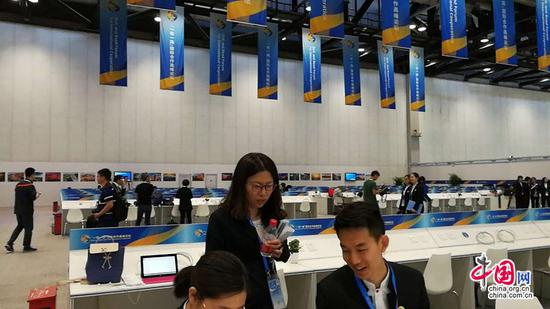 “一带一路”国际合作高峰论坛新闻中心开始运行