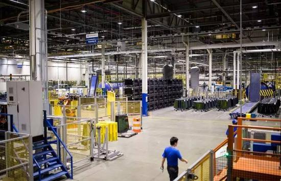 ▲福耀莫雷恩工厂内部 &nbsp;图片来源：纽约时报