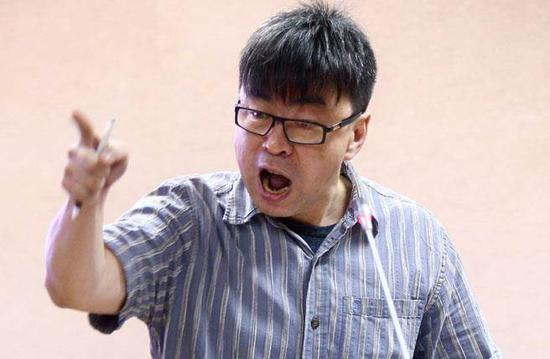 民进党“立委”段宜康。（图片来源：台湾《联合报》）