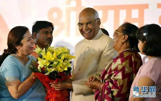 拉姆·纳特·考文德当选印度新一任总统