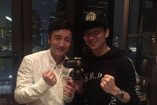 林俊杰、张杰、王祖蓝等演艺明星都来到现场支持邹市明。