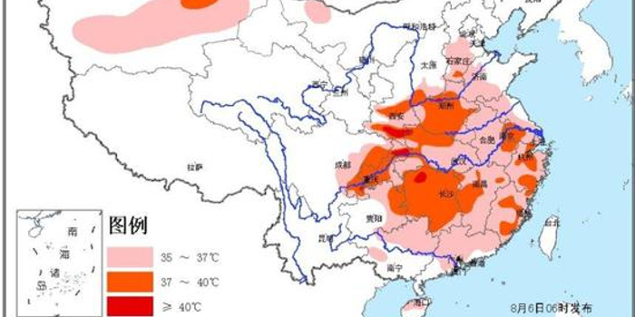 高温黄色预警持续:陕西河南等局地可越过40℃_手机新浪网