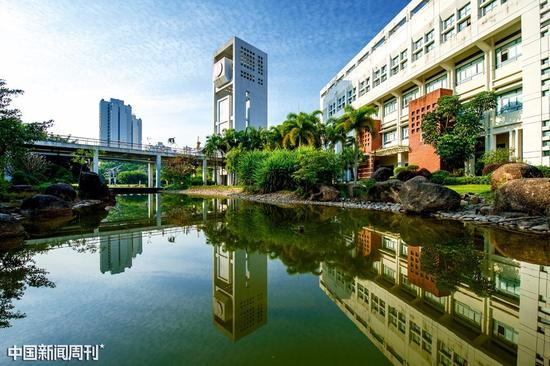 清华大学深圳研究生院校园。图 | CFP