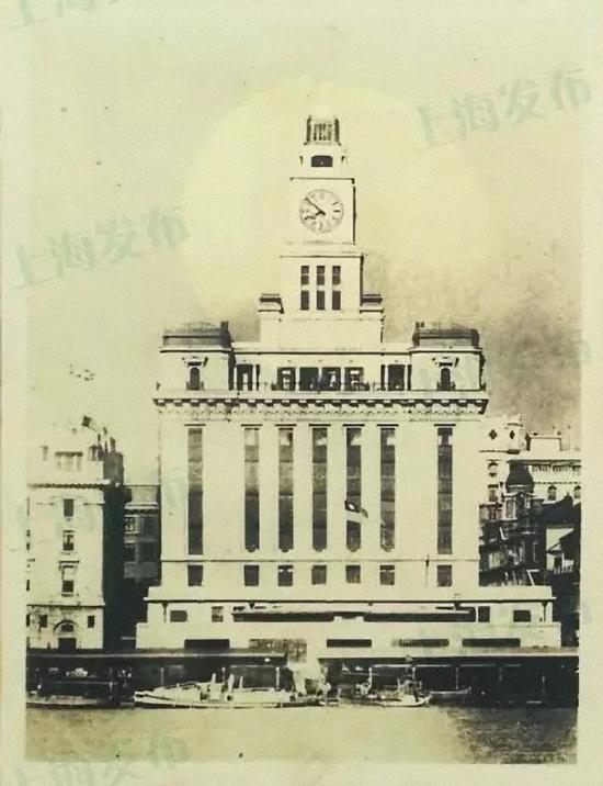 1927年的江海关大楼。