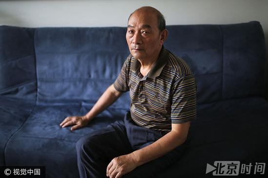 77岁的细菌战对日诉讼原告代表、常德细菌战受害者协会常务副会长徐万智。