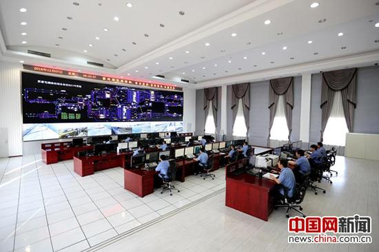 苏家屯站调度大厅