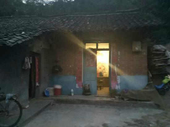 曹国宏家租住的房屋