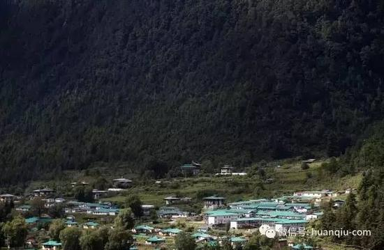 ▲位于不中边境小镇HAA的印度军营。