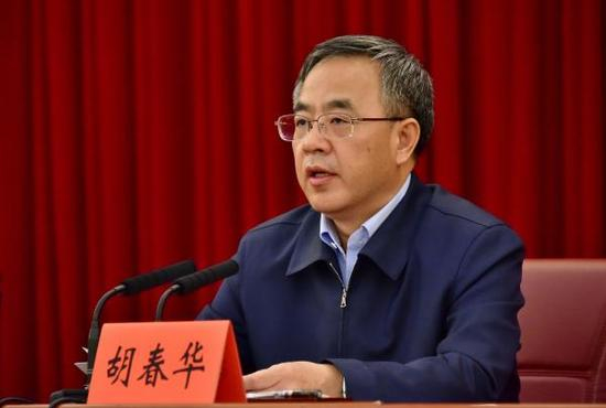 广东省委书记胡春华 &nbsp;资料图&nbsp;章轲 摄