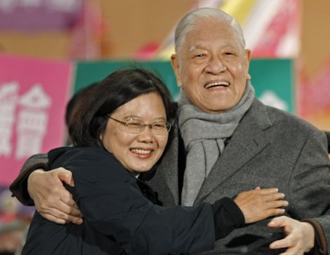 李登辉与蔡英文