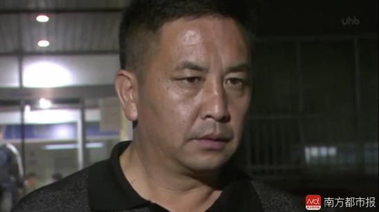 危秋洁父亲接受日本媒体采访。