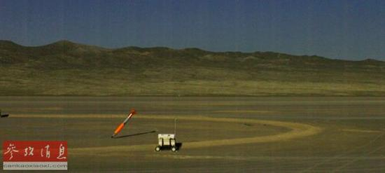 资料图片：美军B61-12核航弹命中靶标区资料图。