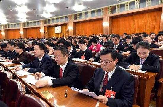 ▲中国共产党第十九次全国代表大会会场。图/新华社&nbsp;