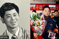 郑州：退休交警对比照戳中泪点