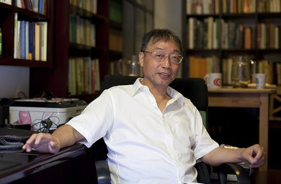 复旦大学社会学系教授于海。澎湃新闻记者 徐晓林 资料图