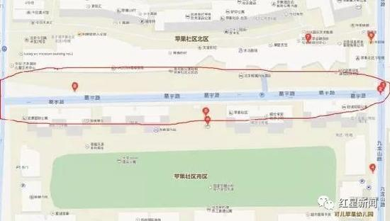 ▲高德地图和百度地图都曾收录显示“葛宇路” 图据网络