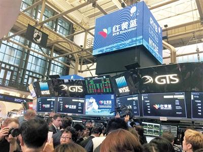 昨日，红黄蓝教育机构在纽交所成功上市。