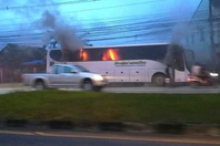 泰国一载26名中国游客大巴起火