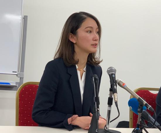 17日，伊藤召开宣判前的记者会（社交媒体 图）