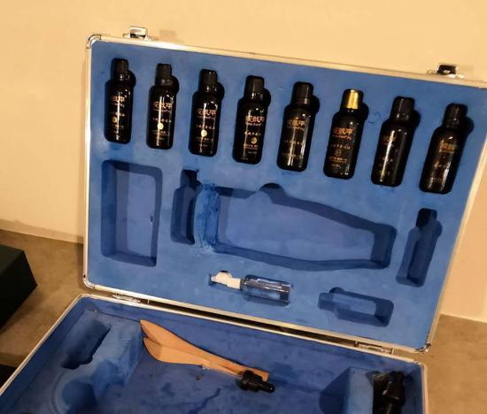 广受争议的华林DDS系列产品。&nbsp;&nbsp;&nbsp; 受访者供图