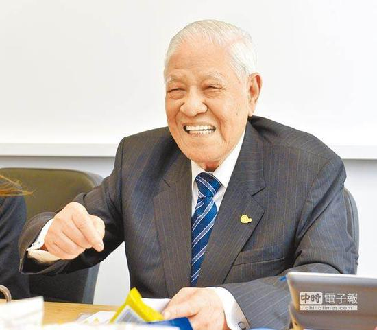 李登辉（图片来源：台湾《中时电子报》）