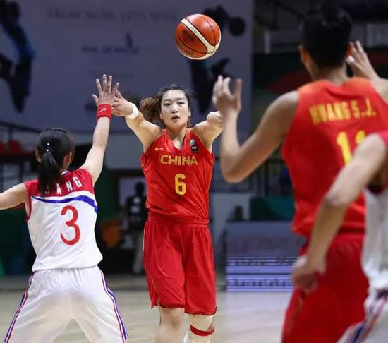 △2017年，中朝女篮亚洲杯对战