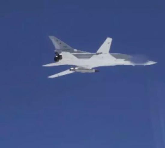 参加演习的图-22M3战略轰炸机