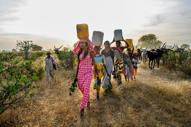 2021年劳力士雄才伟略大奖得主欣杜·奥马鲁·易卜拉欣（Hindou Oumarou Ibrahim）©Ami Vitale