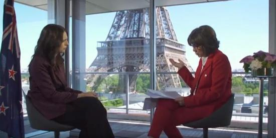 阿德恩接受CNN记者采访