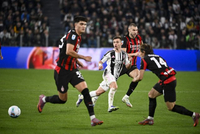 尤文0-0AC米兰开赛至今不败 S-希门尼斯造点普利西奇失点