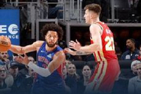 活塞8人上双大胜老鹰迎3连胜 康宁汉姆15+7 约翰逊19+11+11