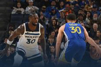 勇士不敌森林狼 库里复出空砍39分 兰德尔27+8+6 戈贝尔24+14