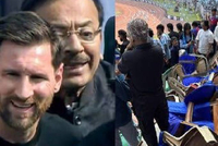 “花了钱人影都没看到”，梅西印度活动只待10分钟球迷怒砸场