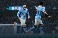 联赛杯-曼城2-0布伦特福德晋级四强 谢尔基远射破门萨维尼奥建功