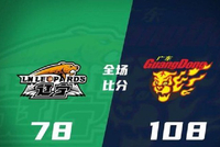 广东30分终结辽宁3连胜 奎因&萨姆纳合轰57分 辽宁三分24中3