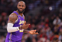 詹姆斯2026年末节104分&正负值+65&真实命中率70.4% 均联盟第1