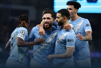 排名第8惊险晋级！曼城2-0加拉塔萨雷 哈兰德破门多库两助攻+伤退