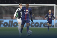 将战附加赛！巴黎1-1纽卡 维蒂尼亚远射闪击登贝莱失点K77伤退