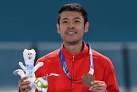 速滑男子1000米夺铜 宁忠岩：奖牌是对四年努力的最大认可