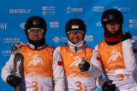 空中技巧混团决赛第1轮：中国队315.02分排名第2，晋级决赛第二轮