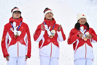 2金3铜收官！中国自由式滑雪空中技巧队夺得米兰冬奥混合团体铜牌