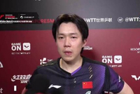 王楚钦谈战胜户上隼辅：做好了困难准备，没想到会3比0结束比赛