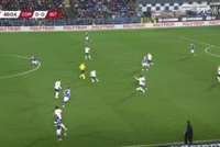 意大利杯-国米首回合0-0闷平科莫 瓦莱错失绝佳良机国米全场0射正