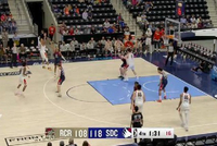 杨瀚森背靠背19中8贡献16分13板2助1帽 混音再负圣迭戈快船