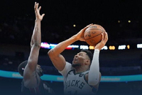 热火擒雄鹿取7连胜 拉松生涯新高28分 热巴20中6 字母哥31分