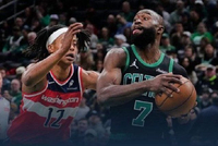 凯尔特人送奇才11连败 奎塔24+10 塔图姆20+14+7 吹杨11+6