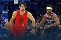 76人击退开拓者 格莱姆斯31分 VJ关键中投 阿夫迪亚三分12中2